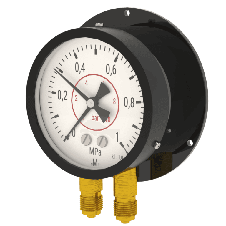Manometer med dubbla mätsystem - Svenska Manometerfabriken