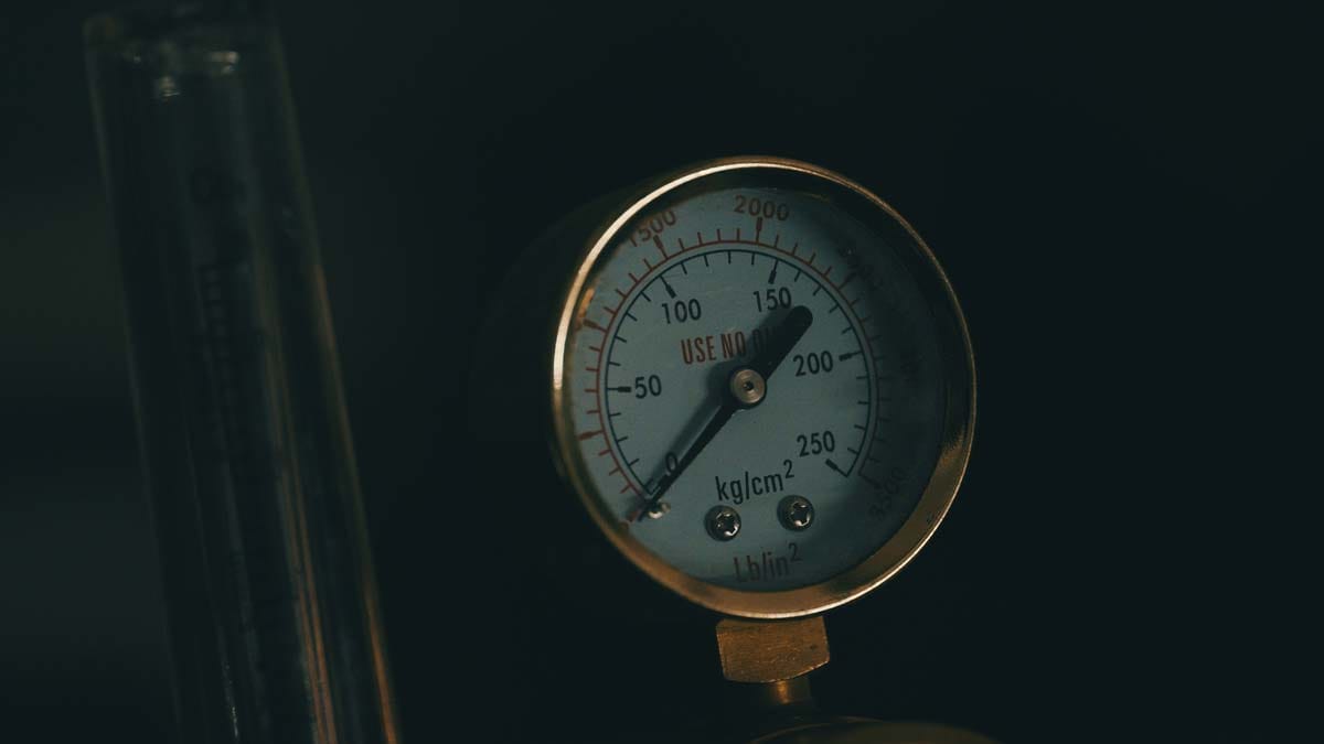 En bild på en manometer En bild på en manometer